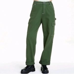 Sandy Liang for Target Green Carpenter Pants sz 6